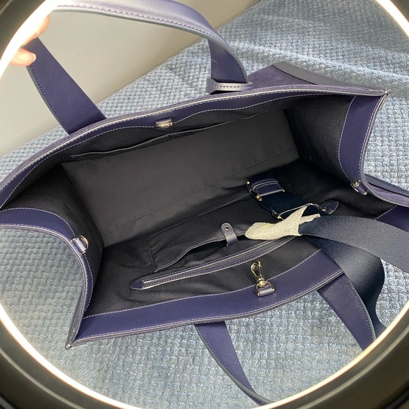 Kate Spade Manhattan large tote bag rabbit embroide pearls rhinestones - Picture 5 of 12